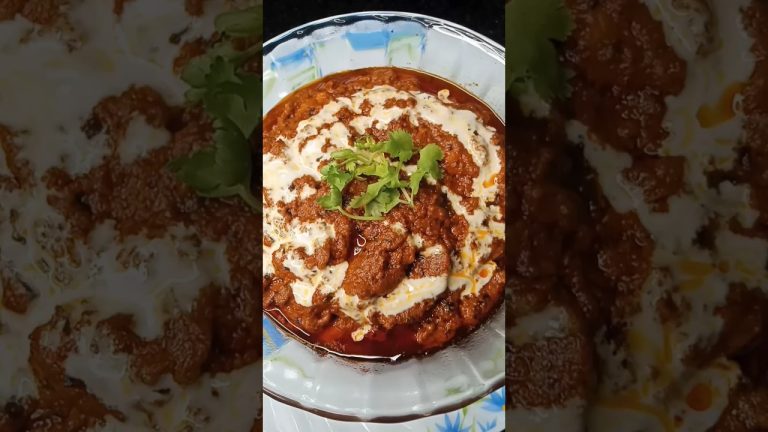Butter chicken  recipe/মাখন চিকেন রেসিপি/ #youtubeshorts #recipe#cooki #banglirannaghor#shortfeed