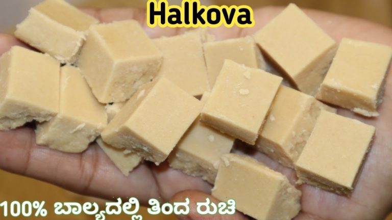 ಬಾಲ್ಯವನ್ನು ನೆನಪಿಸುವ ಸಿಹಿ ತಿಂಡಿ |90'kids Favorite sweet snacks-halkova|Palkova recipe|Maida burfi