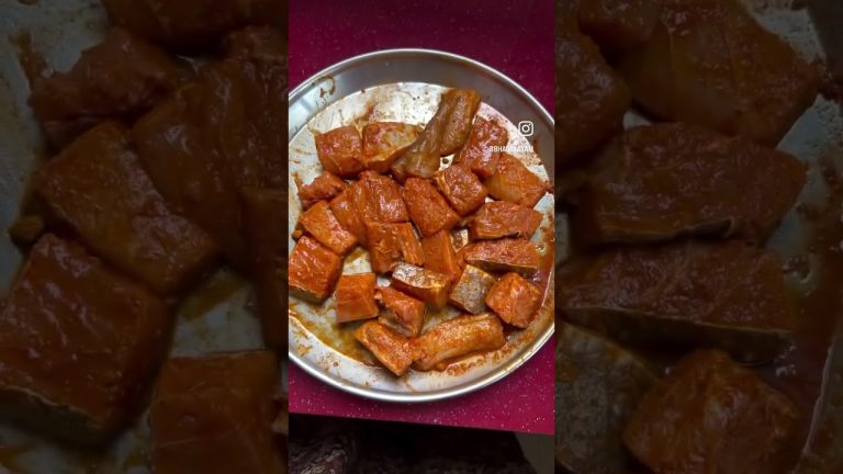 घोळ फिश फ्राय👌 #shorts #recipe #minivlog #fish #food #seafood #recipes #trending #viralvideo #koli