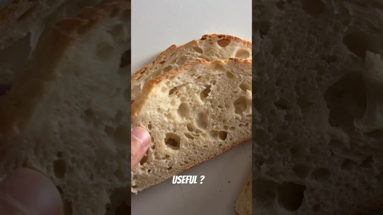 Sticky sourdough handling #shorts