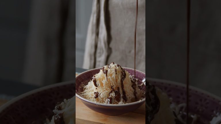 3 Frozen Fruity Summer Sorbets 🍑🍌🍉🧊 #shorts #fruit #dessert