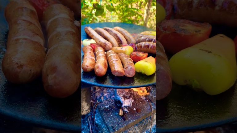 Cârnați de porc proaspeți și afumați la disc🌭🔥