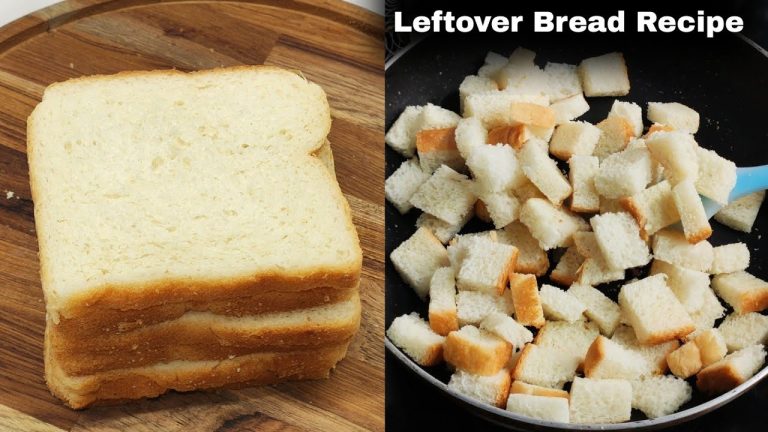 Don't Waste Leftover Bread, Make This Yummy & Delicious Recipe In 10 Mins |