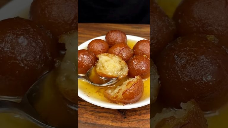 bread gulab jamun recipe #shorts