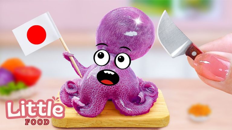 Seafood Recipes 🌊 秘密の日本風タコレシピ | 美味しいシーフード料理 😍 リトルフードクッキング