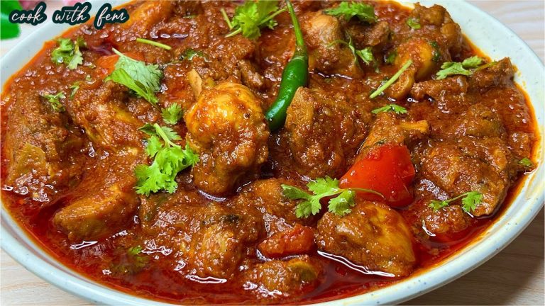 LAAL TAJ CHICKEN RECIPE – Unique Delicious Red Chicken Masala Recipe लाल ताज चिकन मसाला Red Chicken