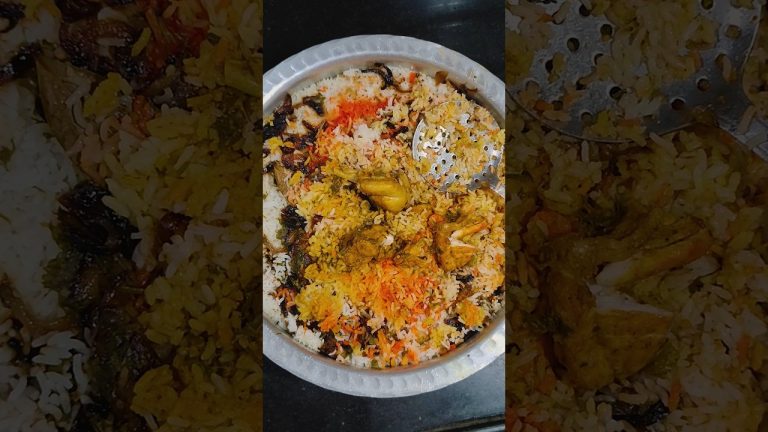 Chicken Biryani #chicken #chickenbiryani #shorts