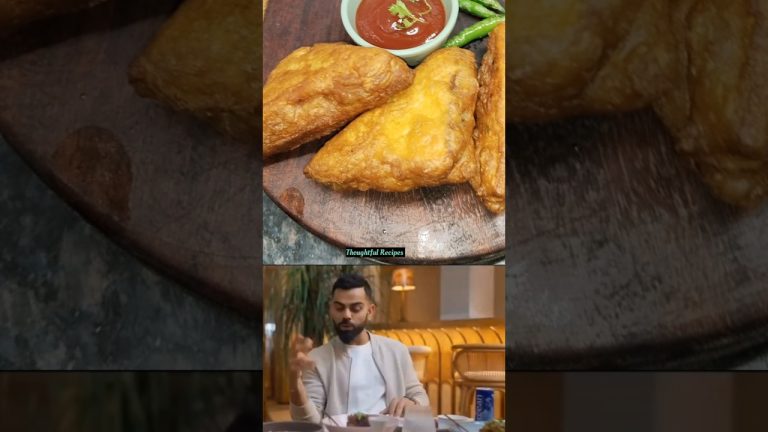 Virat Kohli's bachpan ka street food #shorts#viratkohli #streetfood#breadpakora #easyrecipe#ytshorts