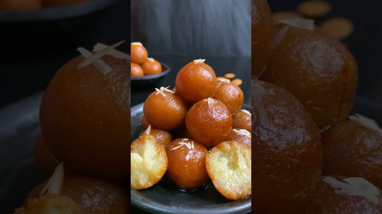 Bread Gulab Jamun😍 #youtubeshorts #shorts