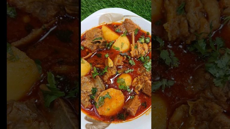 Degi Aloo Gosht Recipe #aloogosht #degialoogosht #trending #shorts