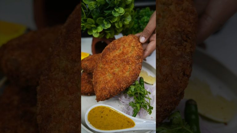Chicken Cutlet ASMR #shorts