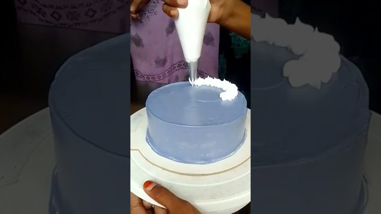 #foodrecipes ##cookingrecipes কেক ডেকোরেশন