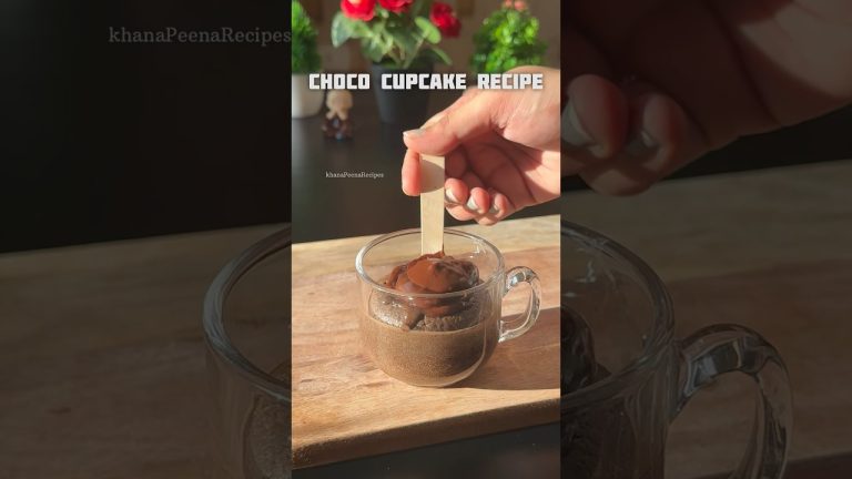 Chocolate Cupcake Recipe #shorts  #chocolate #recipe #cupcake