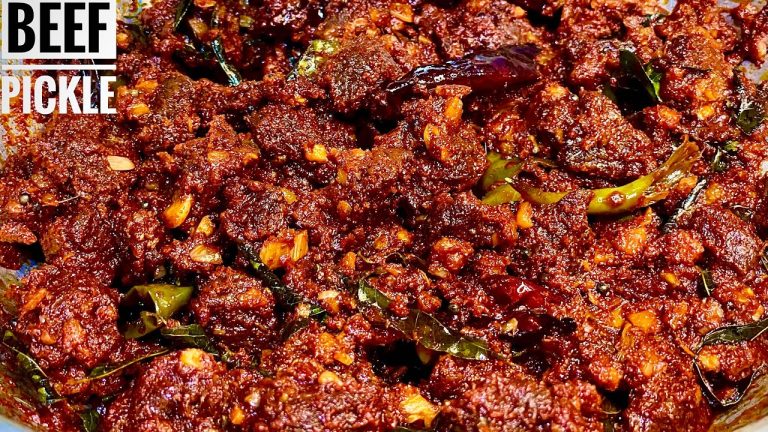 Tasty beef pickle recipe kerala style | meat pickle | Beef achar | Beef recipe
