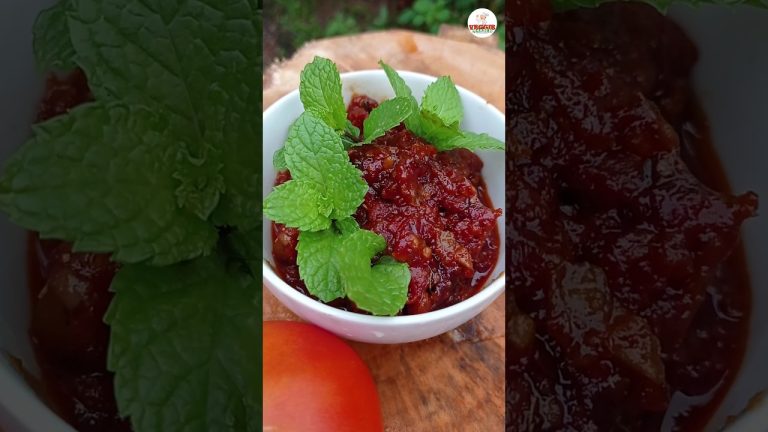 තක්කාලි සෝස් හදන්නේ මෙහෙමද #food #shorts