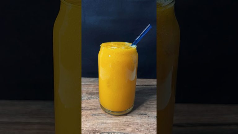 Coconut Mango 🥭 Mixed Shake Asmr #trendingshorts