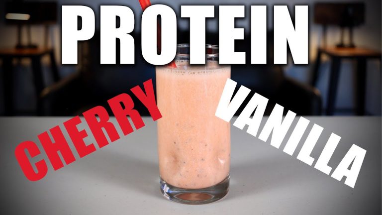How to Make a Cherry Vanilla Protein Smoothie | Healthy Smoothie Recipe