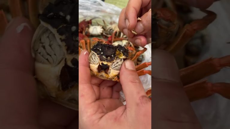 Delicious Crab The crab is well cooked and delicious. #seafood #delicious #seafoodrecipes