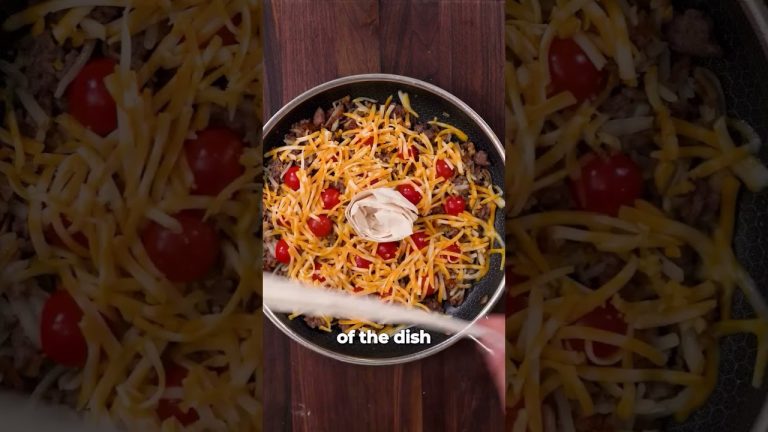 Tasty Breakfast Pie 🥧  Healthy And Full of PROTEIN 💪 #shorts