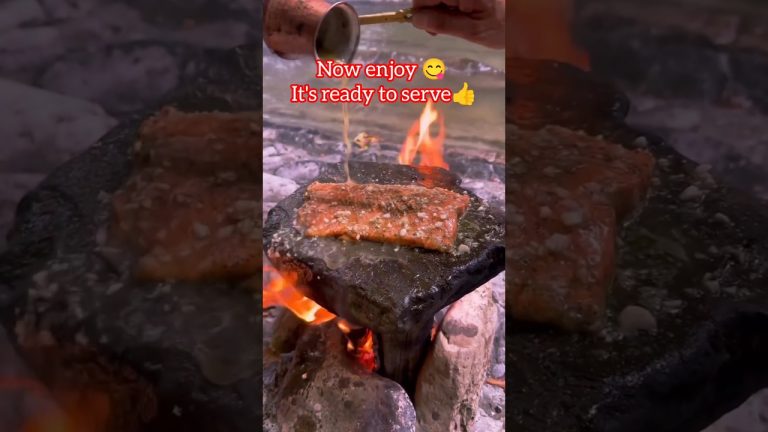 salmond fish rock barbeque 😋#food #recipe #cooking #viralvideo #shorts #trending