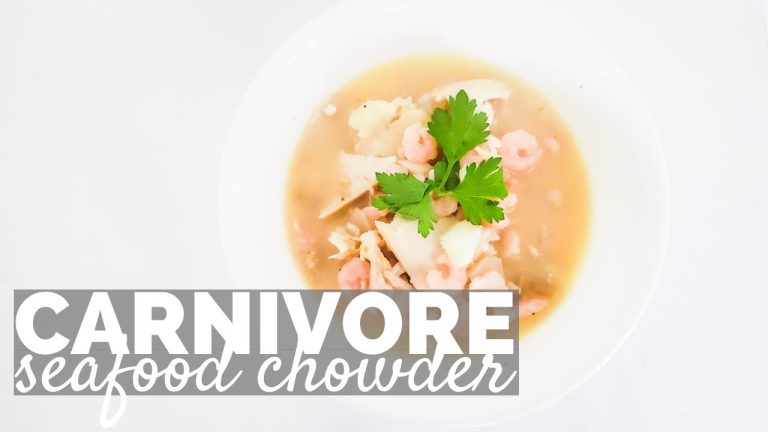 CARNIVORE DIET RECIPE | Seafood Chowder