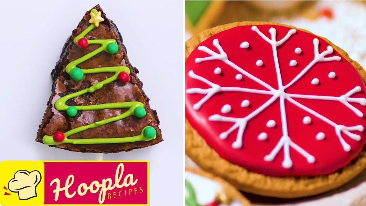 Winter Themed Cupcake Cakes for this Holiday Season! | Christmas Dessert Recipes | Peppermint Cake