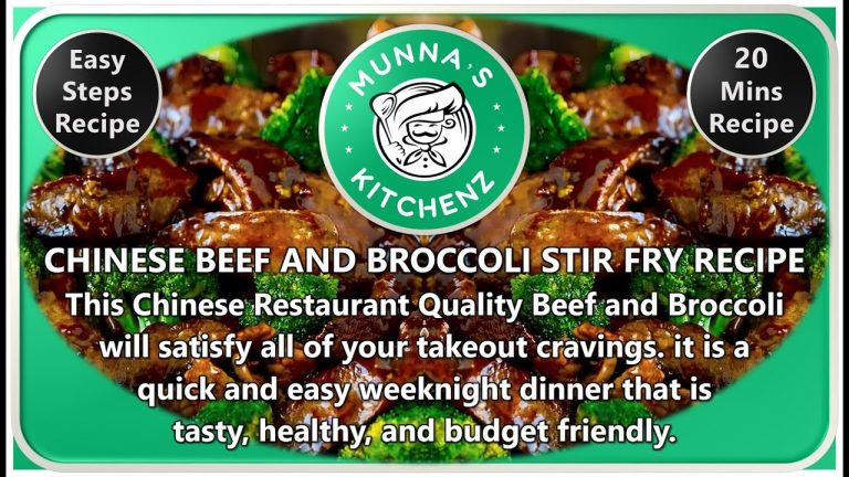 Beef and Broccoli Recipe | How To Make Beef and Broccoli Recipe with Stir Fry Sauce