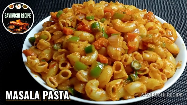 ಕೇವಲ 5 ರೂಪಾಯಿ ಪಾಸ್ತಾ ಮಕ್ಕಳಿಗೂ & ದೊಡ್ಡವರಿಗೂ ತುಂಬಾ ಇಷ್ಟ ಆಗುತ್ತೆ | MASALA PASTA RECIPE