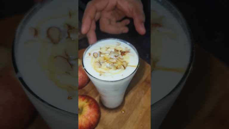Apple Smoothie ✨ Aha Recipes #asmr #food #cooking #trending #shorts