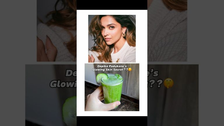 Let’s Make Viral Green Drink for Glowing Skin With just 3 ingredients…#glowingskin #glow #drink