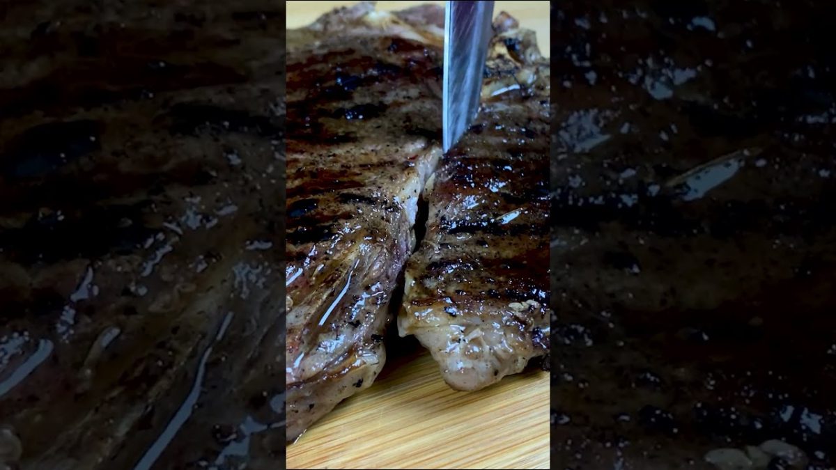 T bone beef steak #shorts