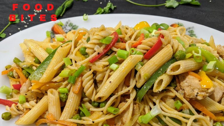 Chicken Veg Pasta Recipe | pasta recipes for beginners