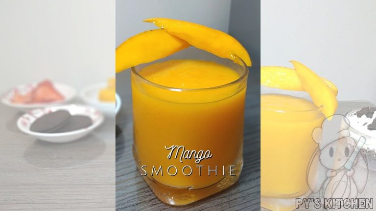 Easy Homemade Mango Smoothie