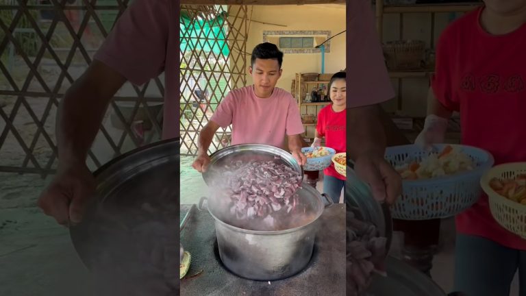 Yummy squid 🦑 soup cooking