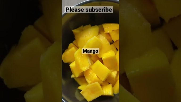 Mango Lassi recipe | Mango Yogurt Smoothie | Summer Drink | Sweet Lassi #shorts