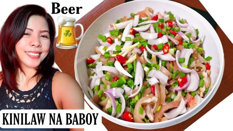 HOW TO COOK PORK SKIN KILAWIN/KINILAW NA BABOY /#PINOY STYLE