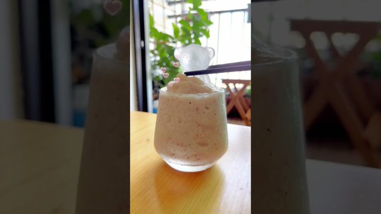 Let's make a delicious grape smoothie
