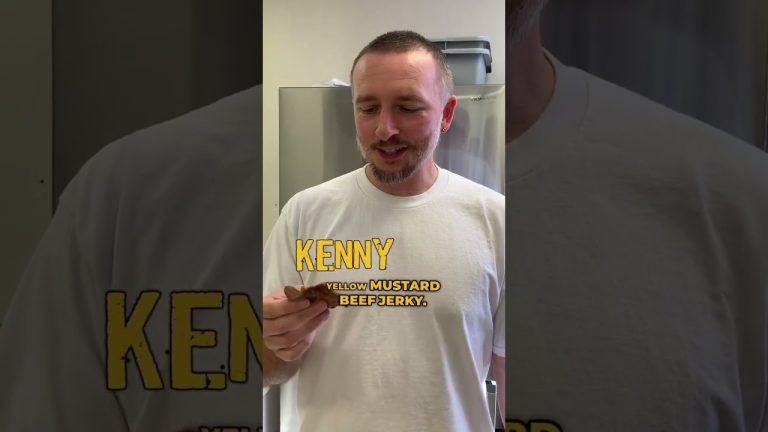 Yellow Mustard Beef Jerky REACTION