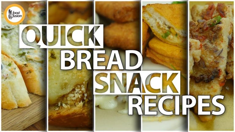 Quick Bread Snack Recipes By Food Fusion