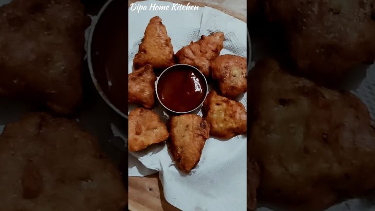 Crispy Potato Sanks#potato #dipa home kitchen