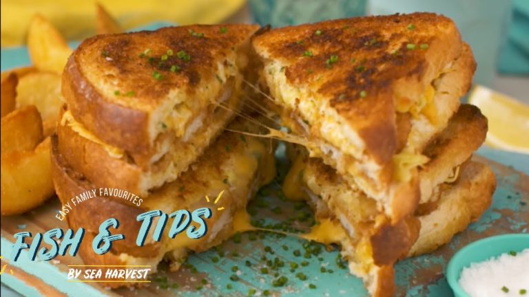 Grilled Cheese & Fish Finger Sandwich | Sea Harvest Recipes