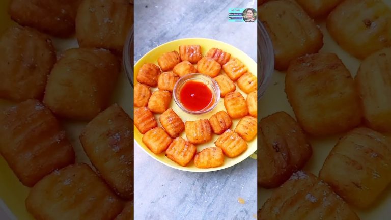 Unique Potato Snacks🔥Snacks Recipe🔥Crispy Bread Potato Bites #shorts #snacks #shortsindia #food