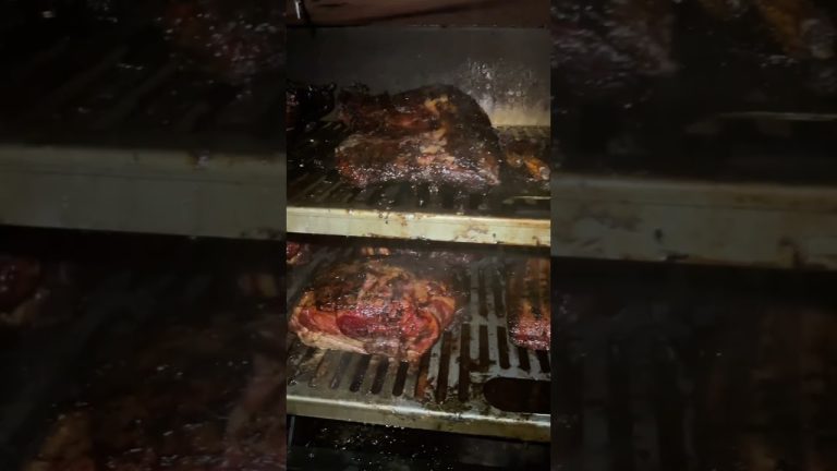 The perfect Brisket | Pulled pork | rib cook. Even with a little rain we made it! #bbq #shorts