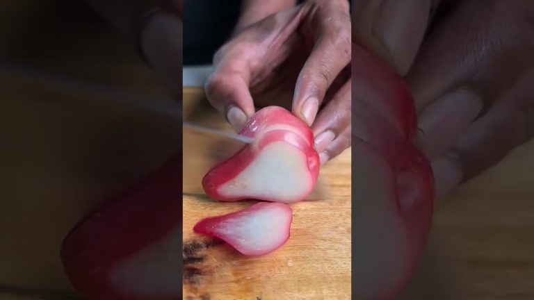 #food #recipe #applemilkshake #juice #roseapplejuice #drink #rosemilk #smoothie #roseapple #fruit