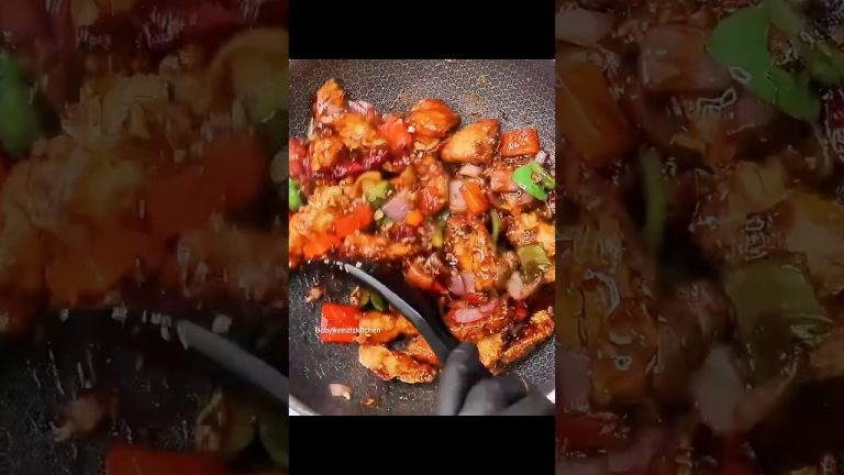 Szechuan Chicken. #cooking #chickenrecipes #szechuan #szechuansauce