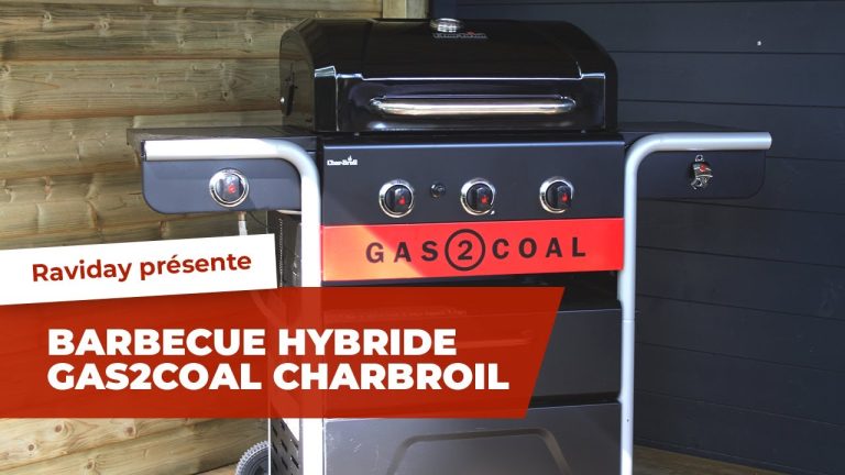 Barbecue hybride CharBroil Gas2Coal, un barbecue mixte gaz et charbon !