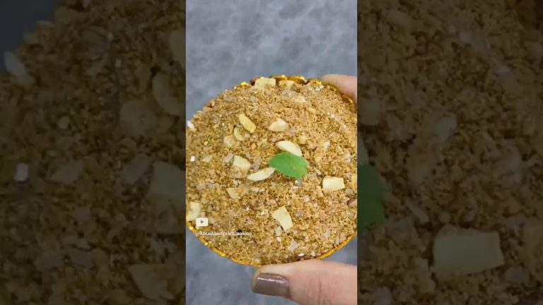 Janmashtami ka prasad kaise bnaye? Daniya ki Panjiri #shorts #recipe #food #sweet