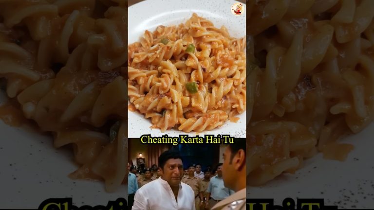 Pink Pasta Recipe Ka Sach 😮 #shorts #pasta #pinkpastarecipe