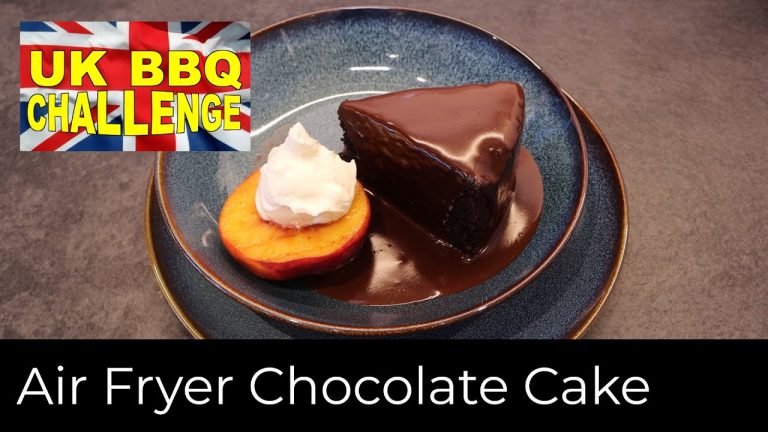 UK BBQ Challenege – Air Fryer Chocolate Cake