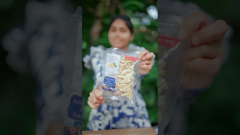 Dehydrate Jackfruit Curry Recipe 🥥 Kiri kos Curry කිරි කොස් කරියක් හදමුද… #shorts